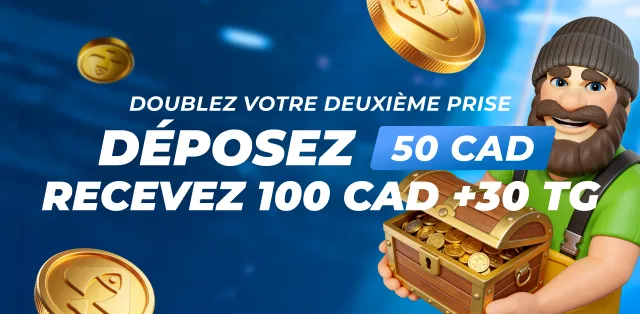Jusqu'à 200% de Bonus!